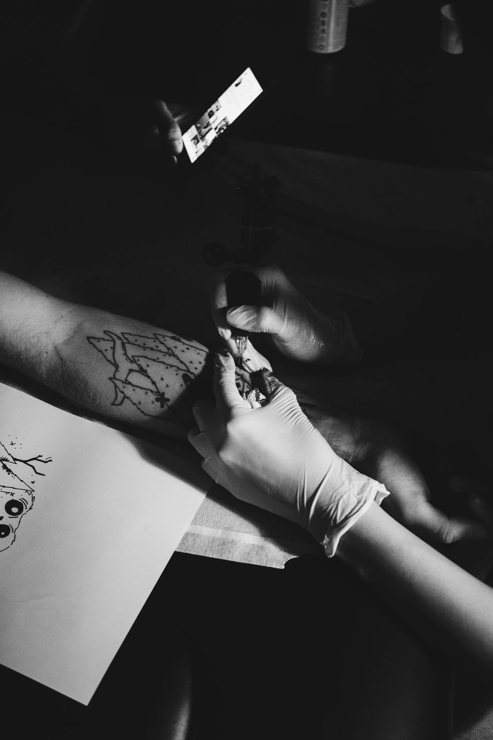 Первая тату