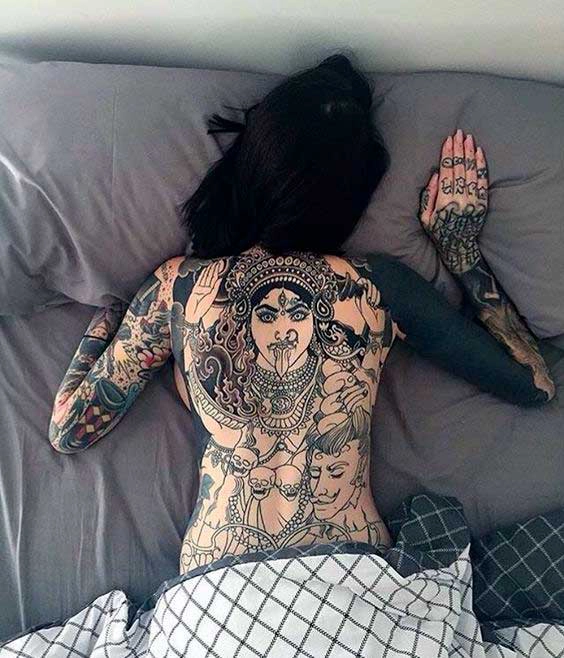 Hindu tattoo