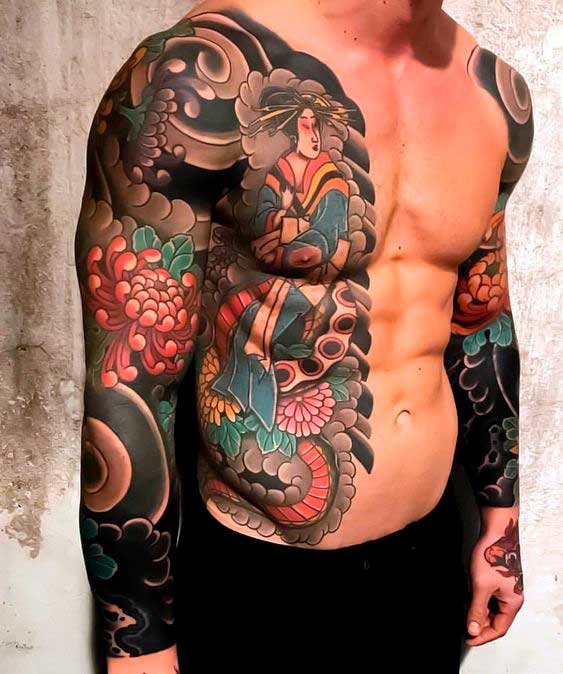 Японская тату