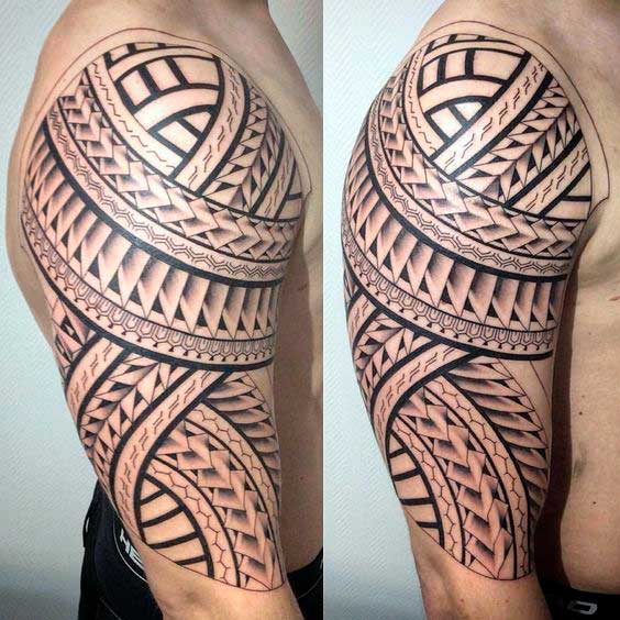 Полинезийская татуировка