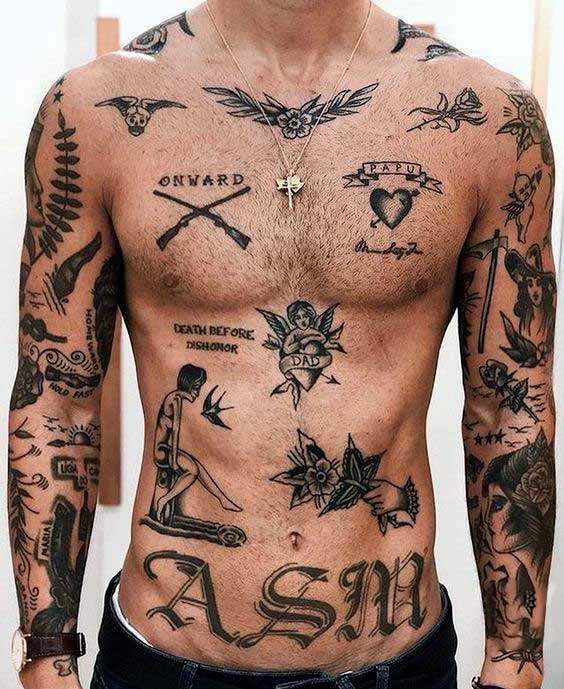 Мужские татуировки