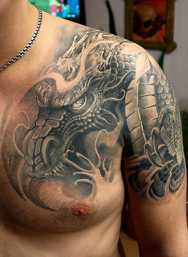 Татуировка дракона