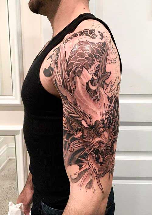 Татуировка дракона