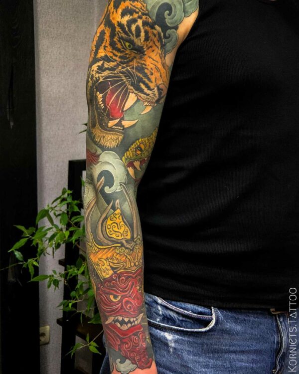 Тату салон в Киеве «Korniets Tattoo Studio» | Тату студиия №1